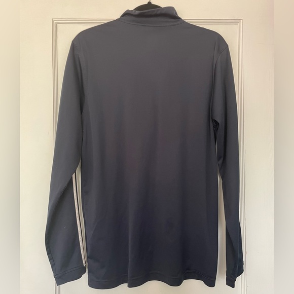 Adidas Zip Long Sleeve Shirt Sz M - Picture 2 of 9